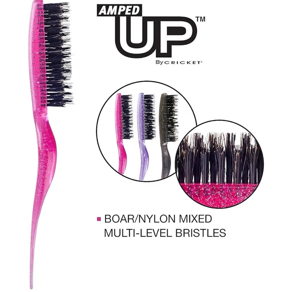 NWT 2 Cricket Amped Up Teasing Brush
